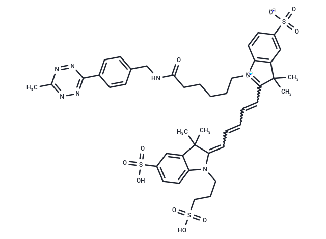 Sulfo-Cy5-Methyltetrazine