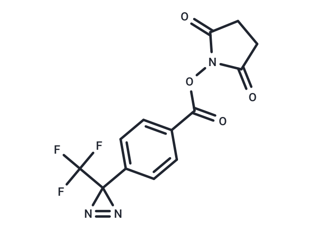 4-[3-(Trifluoromethyl)diazirin-3-yl] benzoic acid N-hydroxysuccinimide ester