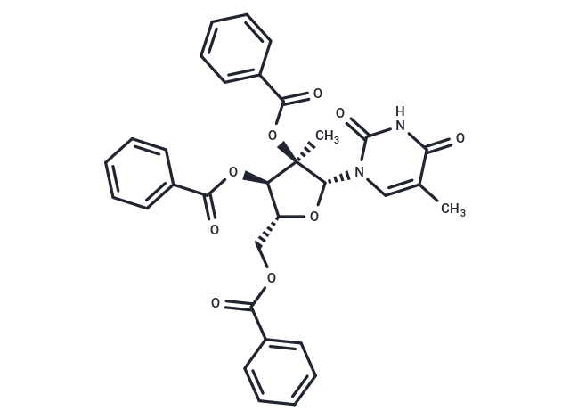 2',3',5'-Tri-O-benzoyl-2'-C-methyl-5-methyluridine