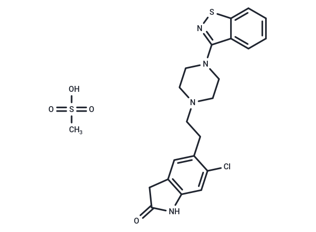 Ziprasidone mesylate