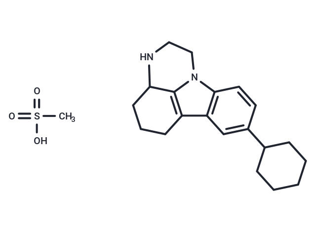 Tetrindole mesylate