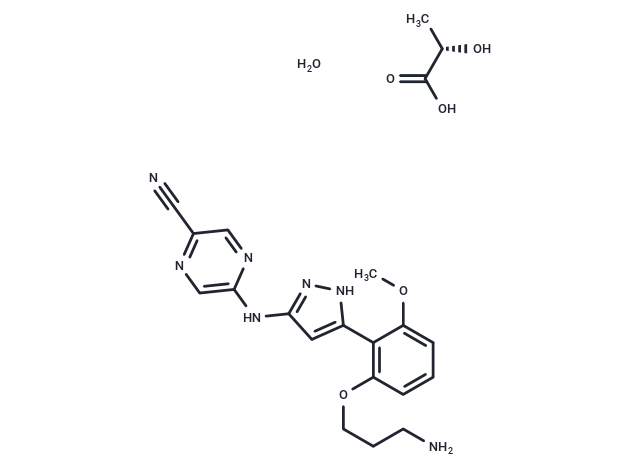 Prexasertib lactate hydrate