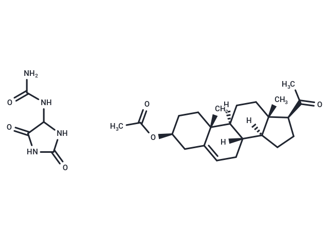 Allantoin pregnenolone acetate