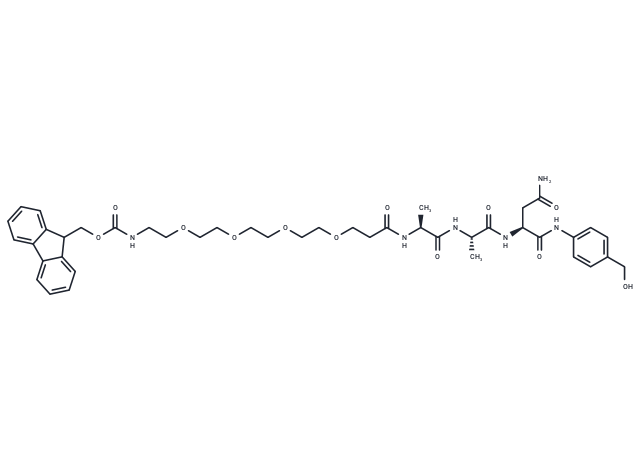 Fmoc-PEG4-Ala-Ala-Asn-PAB