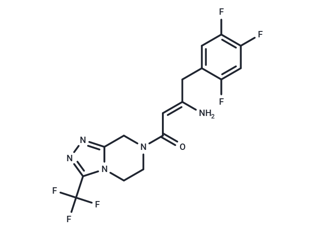 (2Z)-4-Oxo-4-[3-(trifluoromethyl)-5,6-dihydro[1,2,4]triazolo[4,3-a]pyrazine-7(8H)-yl]-1-(2,4,5-trifluorophenyl)but-2-en-2-amine