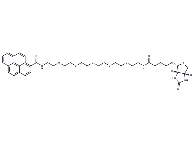 Pyrene-PEG5-biotin