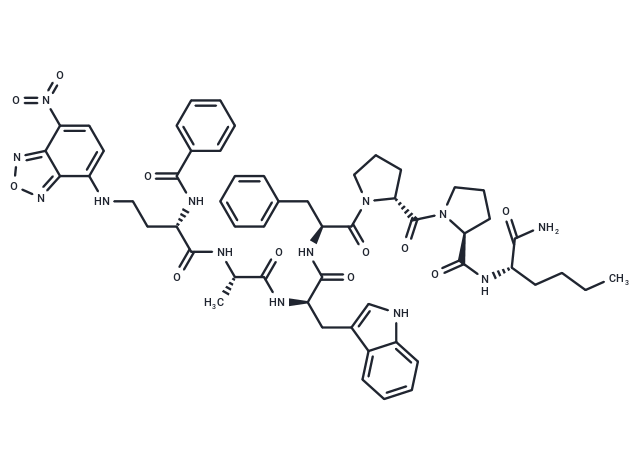 Bz-Dab(nbd)-awfpp-nle-NH2