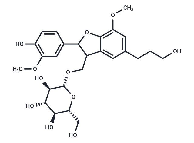 Dihydrodehydrodiconiferyl alcohol 9-Oglucoside