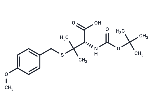 (S)-2-((tert-Butoxycarbonyl)amino)-3-((4-methoxybenzyl)thio)-3-methylbutanoic acid