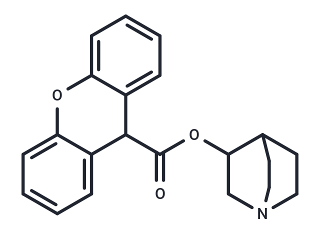 3-Quinuclidinyl xanthene-9-carboxylate