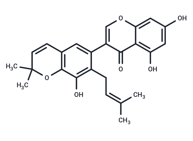 2'-Prenylsemilicoisoflavone B