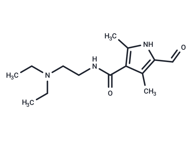 N-(2-(Diethylamino)ethyl)-5-formyl-2,4-dimethyl-1H-pyrrole-3-carboxamide