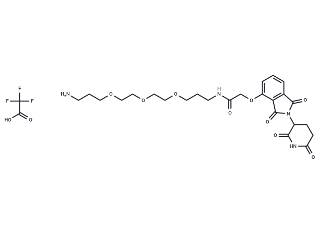 Thalidomide-O-amido-C3-PEG3-C1-NH2