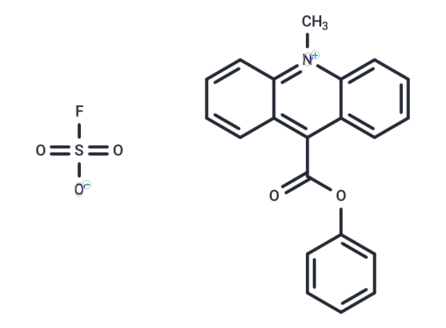 10-Methyl-9-(phenoxycarbonyl)acridinium (fluorosulfonate)