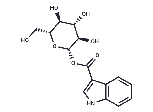 Indole-3-carboxylic acid β-D-glucopyranosyl ester