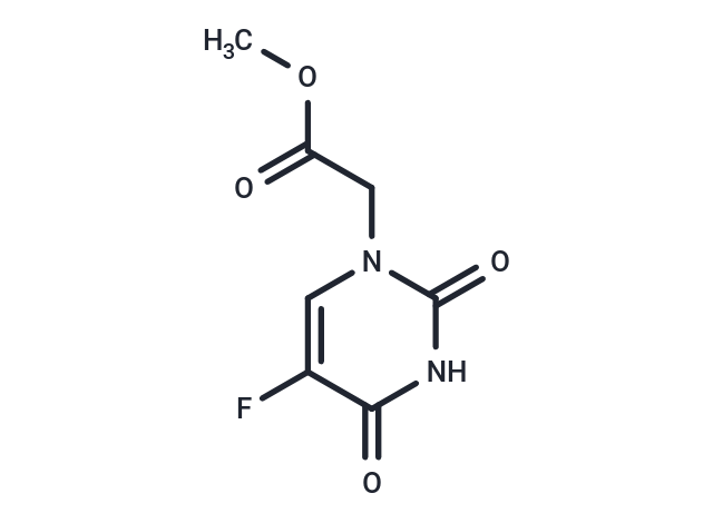 5-Fluorouracil-1-yl  acetic acid methyl ester