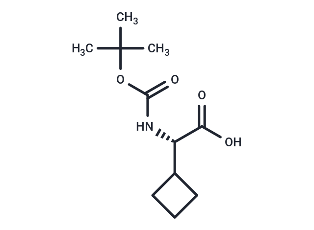 (S)-2-((tert-Butoxycarbonyl)amino)-2-cyclobutylacetic acid