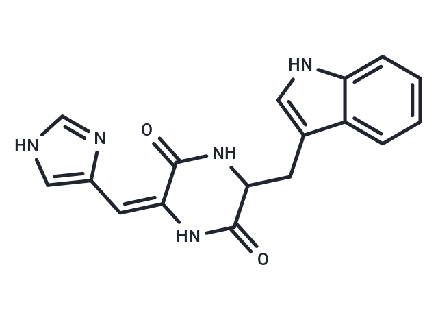 (E)-3-(1H-Imidazol-4-ylmethylen)-6-(1H-indol-3-ylm