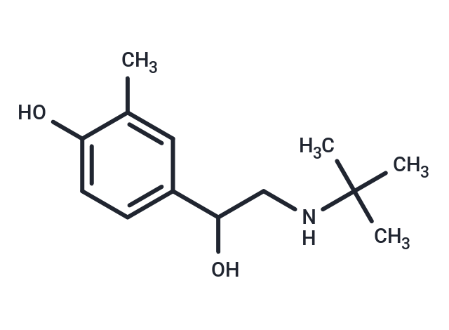 4-(2-(tert-Butylamino)-1-hydroxyethyl)-2-methylphenol