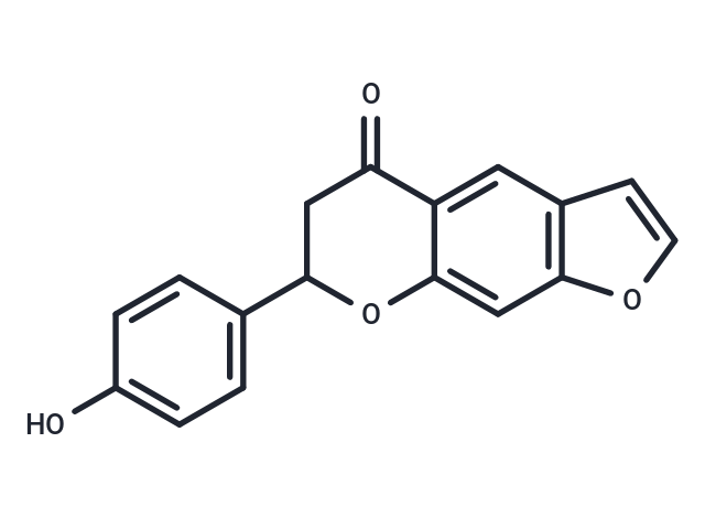 Furano(2'',3'',7,6)-4'-hydroxyflavanone