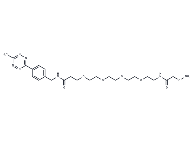 Methyltetrazine-PEG4-oxyamine