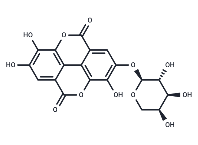 Ellagic acid 4-O-α-L-arabinopyranoside