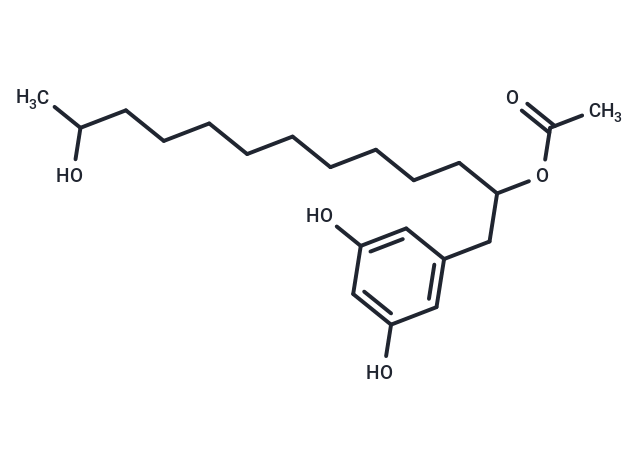 5-(2-Acetoxy-12-hydroxytridecyl)-1,3-benzenediol