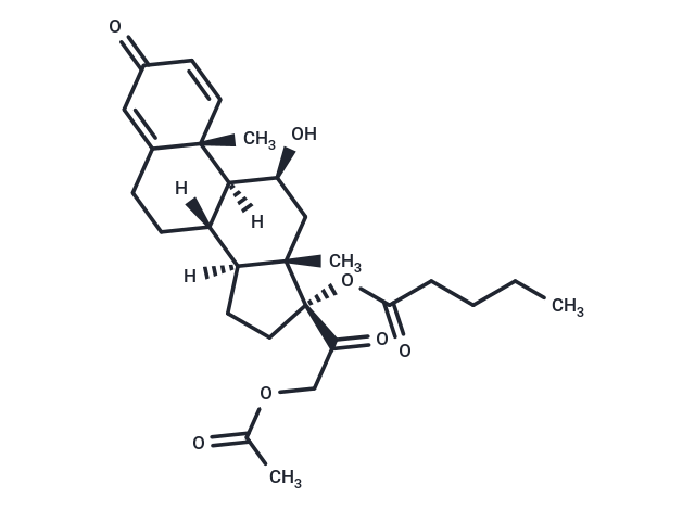 Prednisolone valerate acetate