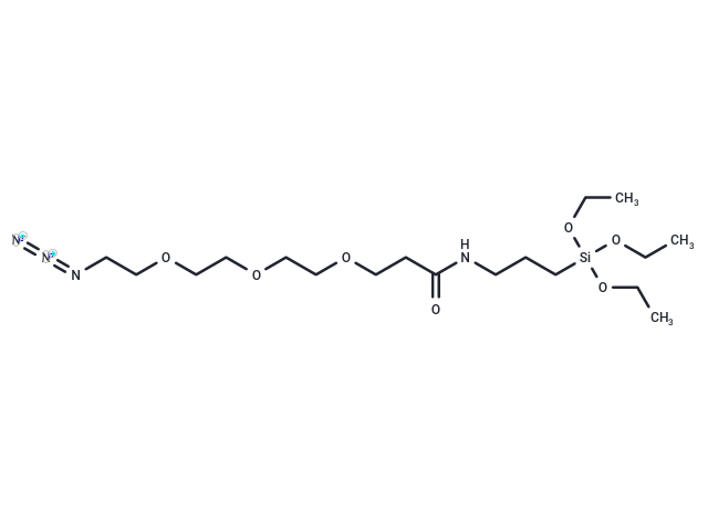 Azido-PEG3-amide-C3-triethoxysilane