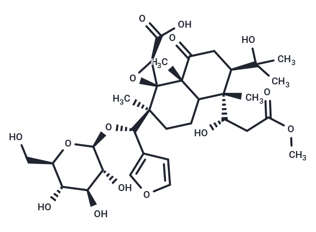 Methyl deacetylnomilinate 17-glucoside