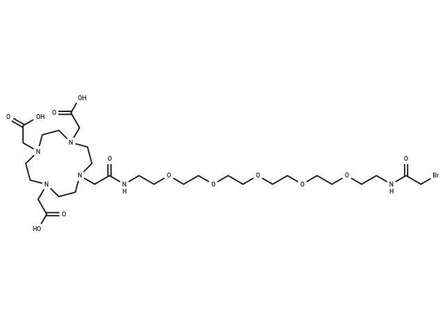 Bromoacetamido-PEG5-DOTA