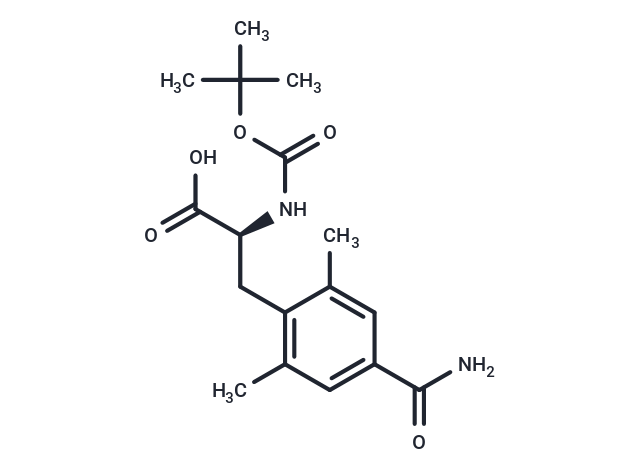 (S)-2-((tert-Butoxycarbonyl)amino)-3-(4-carbamoyl-2,6-dimethylphenyl)propanoic acid