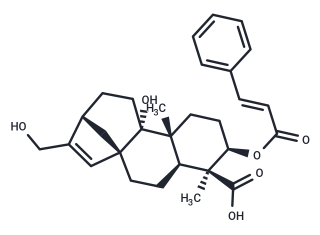 3α-Cinnamoyloxy-9β,17-dihydroxy-ent-kaur-15-en-19-oic acid