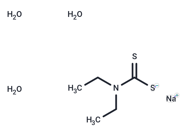 Sodium diethylcarbamodithioate trihydrate