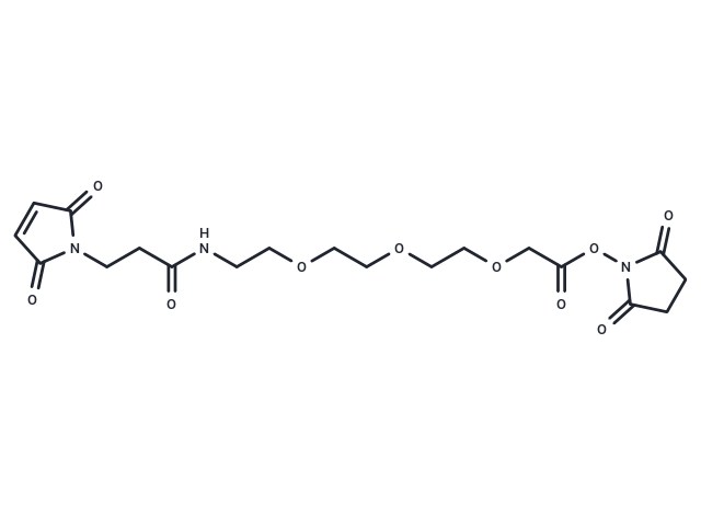 Mal-amido-PEG3-C1-​NHS ester