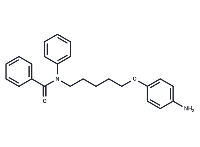 Benzanilide, N-(5-(p-aminophenoxy)pentyl)-