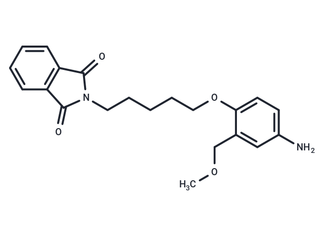 Phthalimide, N-(5-(4-amino-alpha-methoxy-o-tolyloxy)pentyl)-