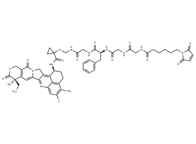 MC-Gly-Gly-Phe-Gly-amide-cyclopropanol-amide-Exatecan