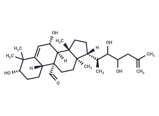 3,7,23,24-tetrahydroxycucurbita-5,25-dien-19-al