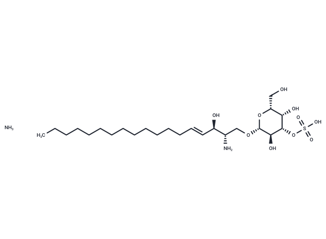 3'-sulfo Galactosylsphingosine (ammonium salt)