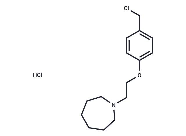 1-(2-(4-(Chloromethyl)phenoxy)ethyl)azepane hydrochloride