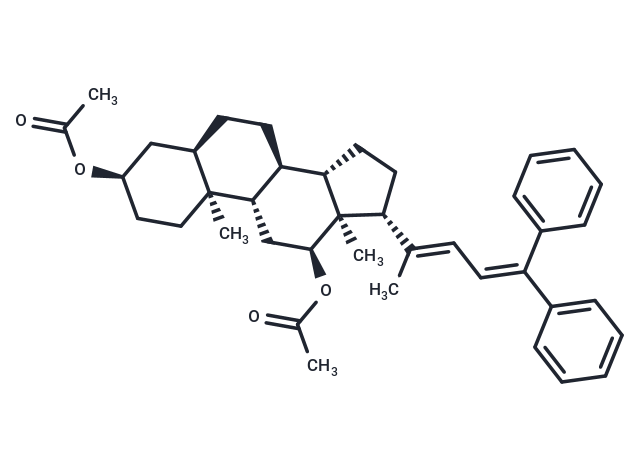 D20,23-3a,12a-diacetoxy-24,24-diphenylcholadiene