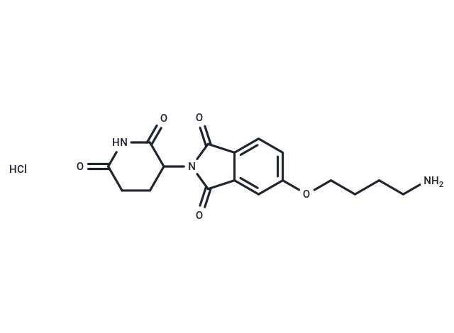 Thalidomide-5-O-C4-NH2 hydrochloride