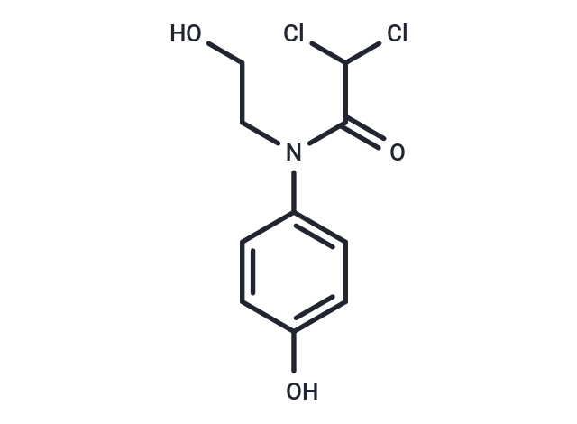 Acetanilide, 2,2-dichloro-4'-hydroxy-N-(2-hydroxyethyl)-