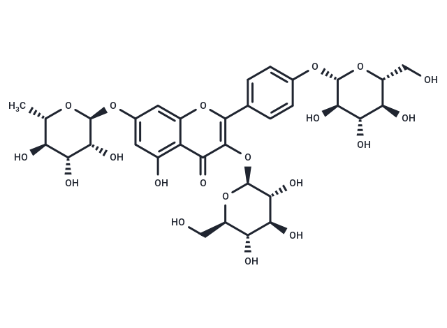 Kaempferol 3,4'-diglucoside 7-rhamnoside