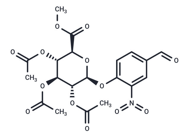 Me-triacetyl-β-D-glucopyranuronate-Ph-ald-NO2