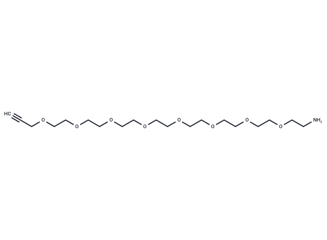 Propargyl-PEG8-NH2