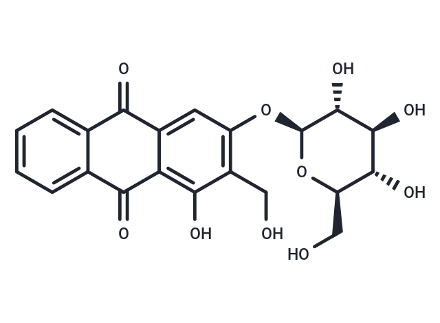 Lucidin 3-O-glucoside