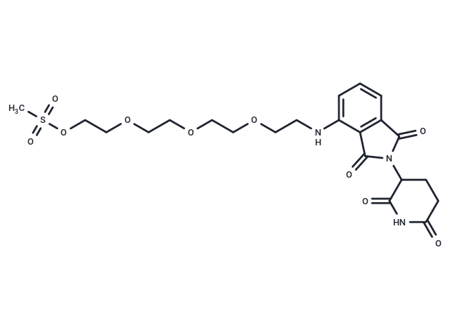 Thalidomide-NH-PEG4-Ms