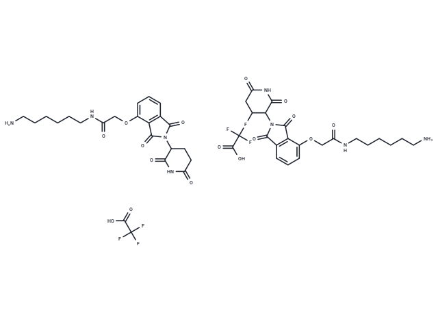 Thalidomide-O-amido-C6-NH2 TFA